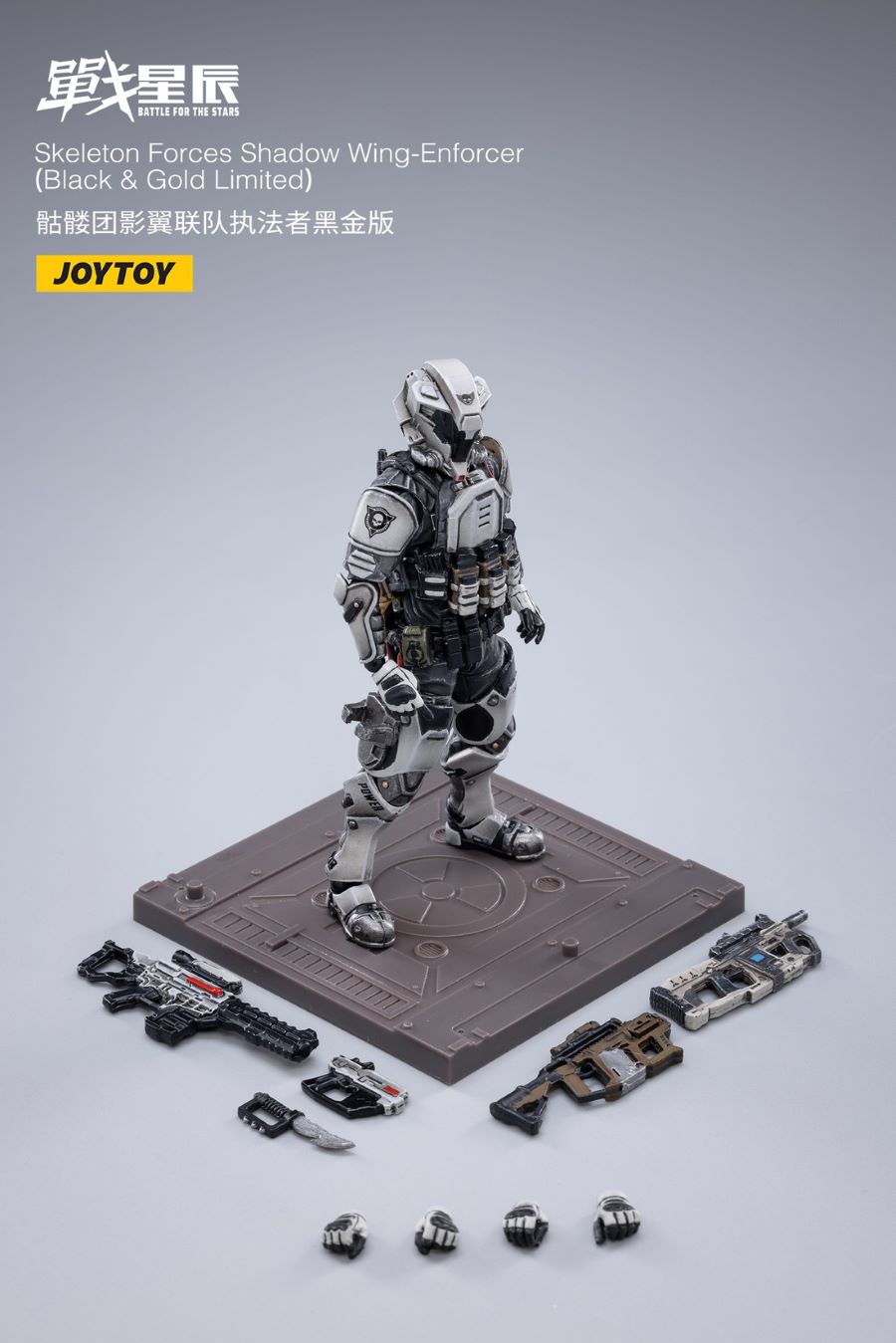 Skeleton Forces Shadow Wing Enforcer Black Gold Edition