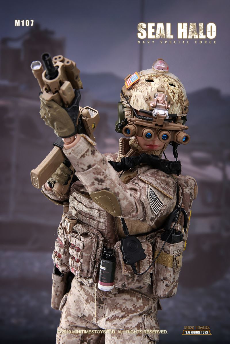 Navy Special Force Seal Halo (MT-M017) 1/6