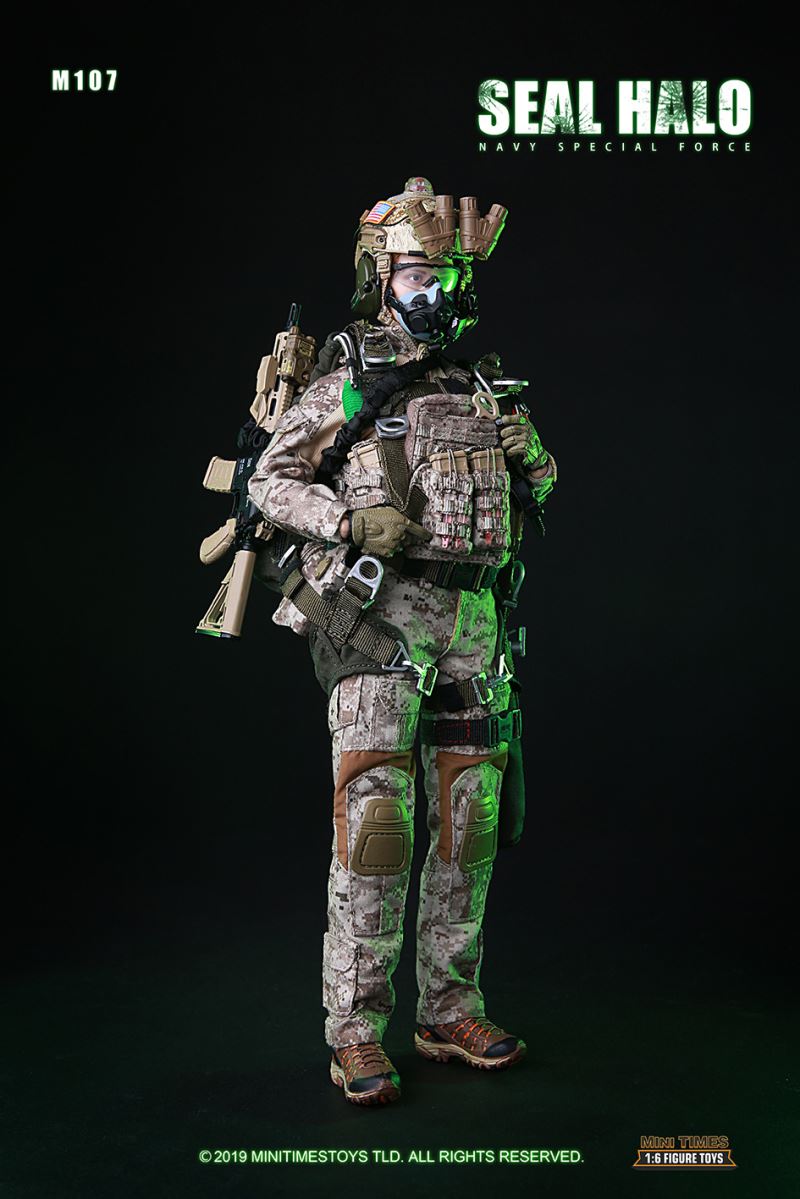 Navy Special Force Seal Halo (MT-M017) 1/6