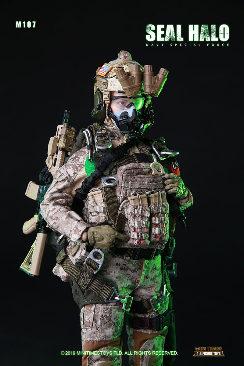 Navy Special Force Seal Halo (MT-M017) 1/6