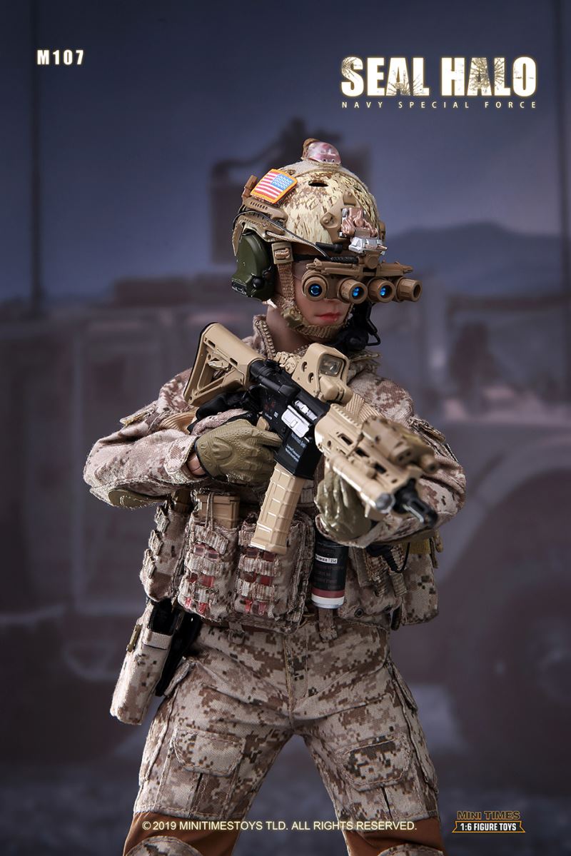 Navy Special Force Seal Halo (MT-M017) 1/6