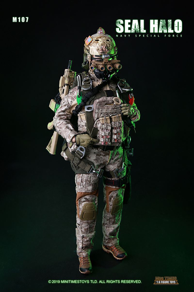 Navy Special Force Seal Halo (MT-M017) 1/6