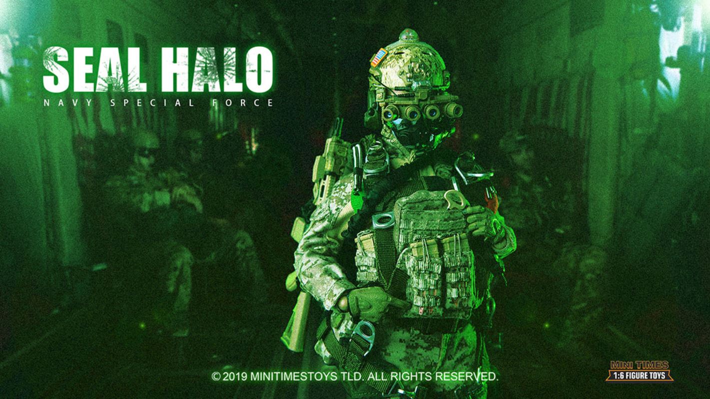 Navy Special Force Seal Halo (MT-M017) 1/6