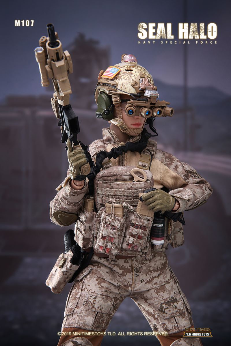 Navy Special Force Seal Halo (MT-M017) 1/6