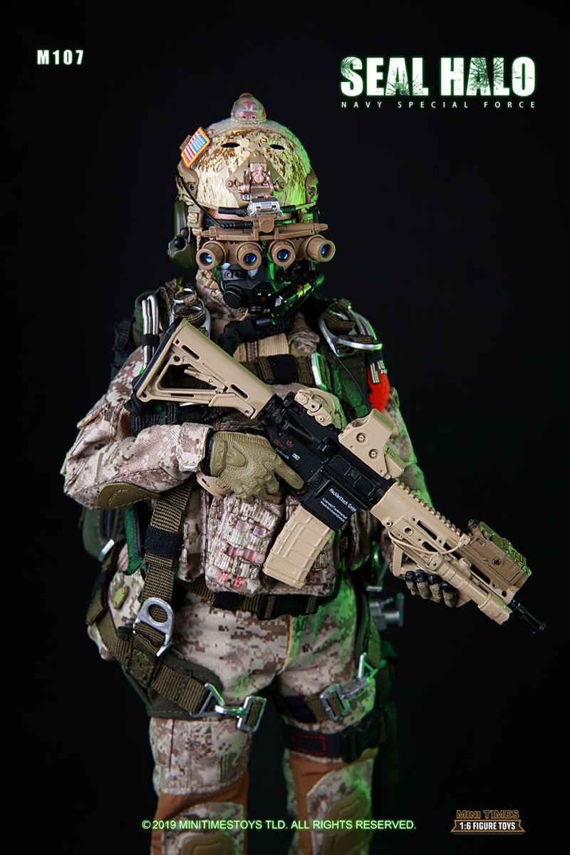 Navy Special Force Seal Halo (MT-M017) 1/6