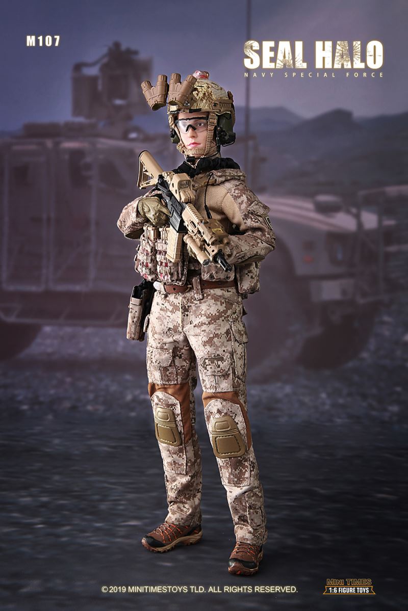 Navy Special Force Seal Halo (MT-M017) 1/6