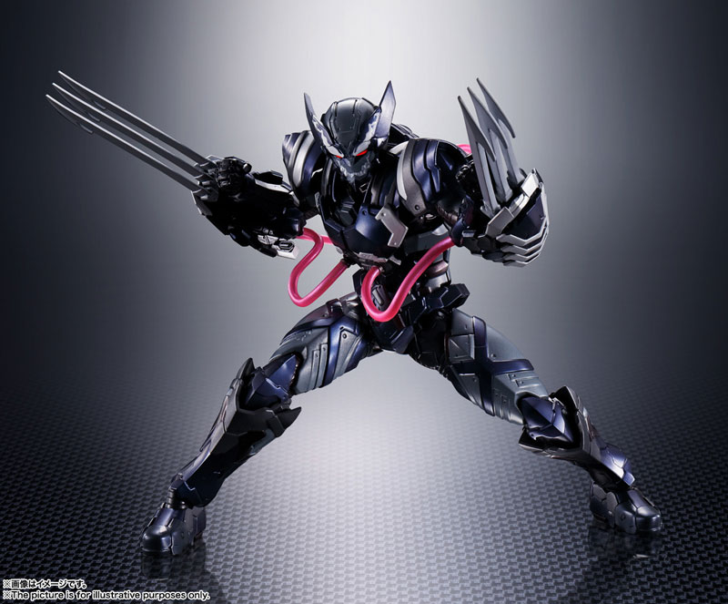 SHFiguarts Venom Symbiote Wolverine (Tech on Avengers)
