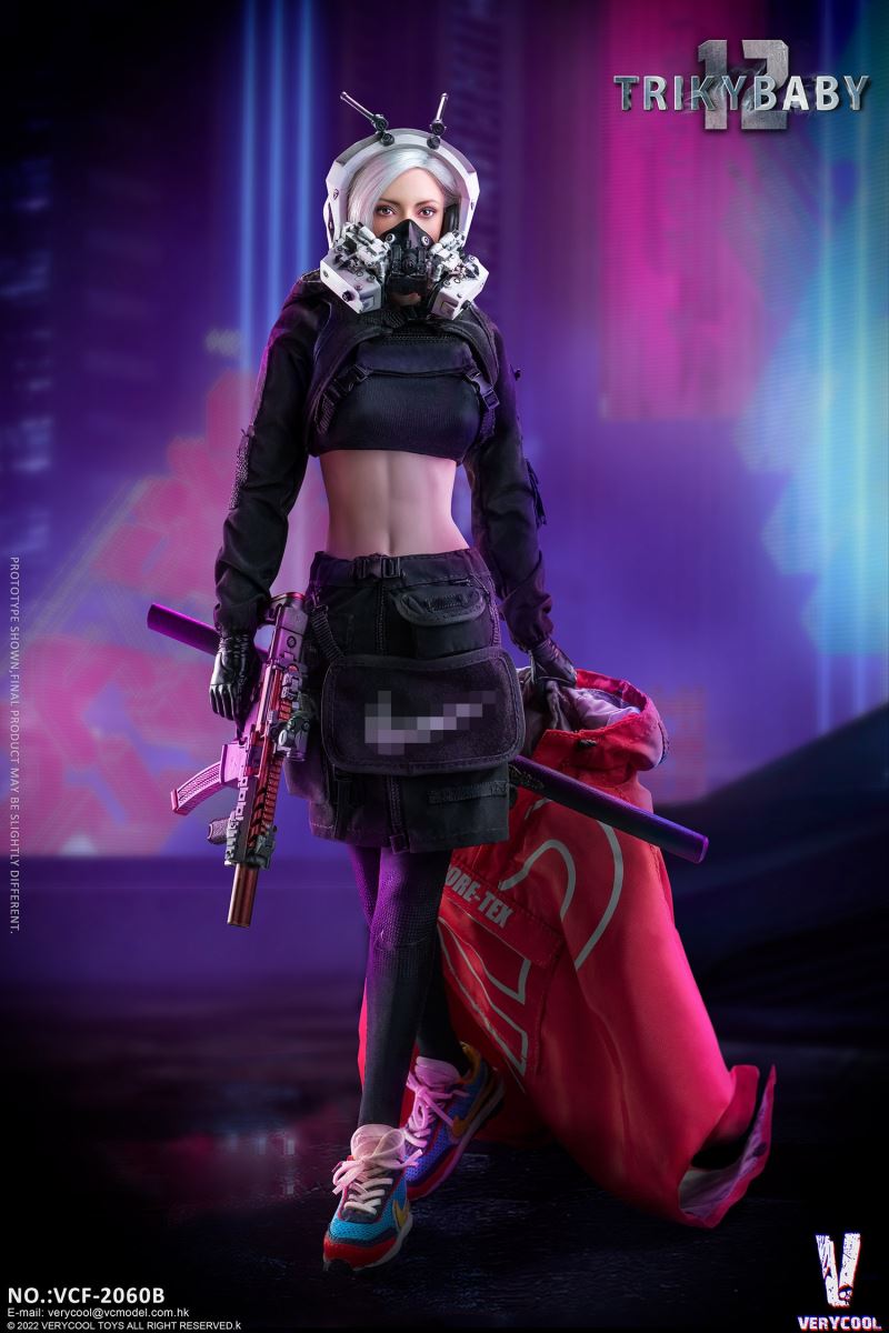 CYBERPUNK Series：TRICKYBABY 12 Rainbow 1/6【Deluxe Edition】