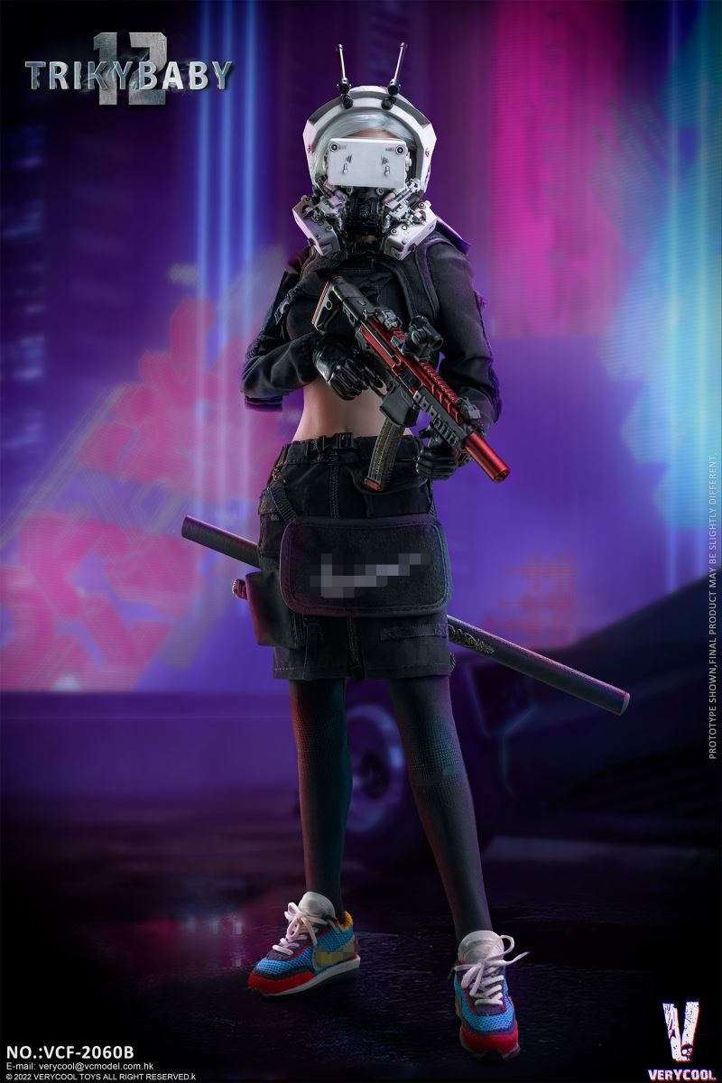 CYBERPUNK Series：TRICKYBABY 12 Rainbow 1/6【Deluxe Edition】