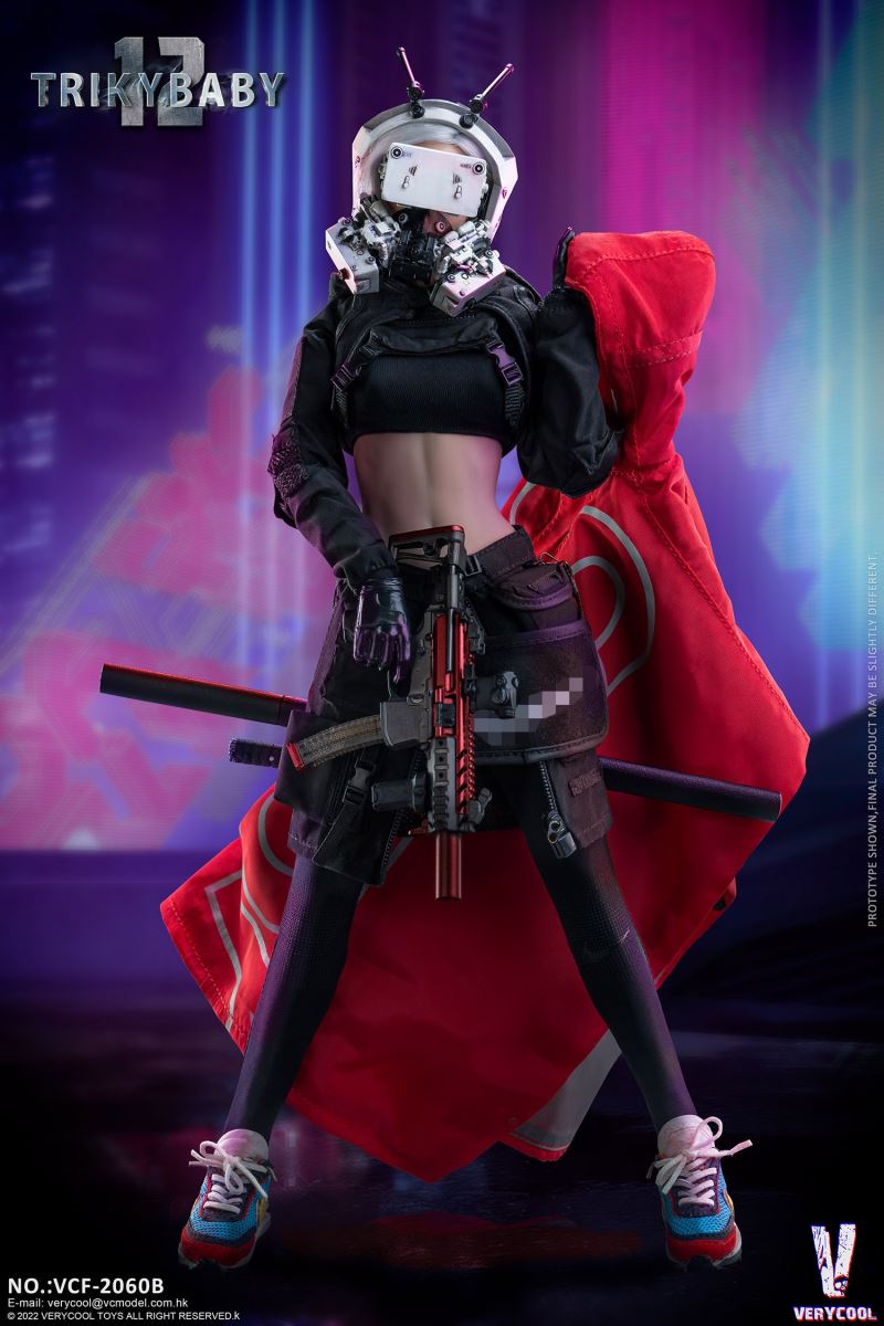 CYBERPUNK Series：TRICKYBABY 12 Rainbow 1/6【Deluxe Edition】