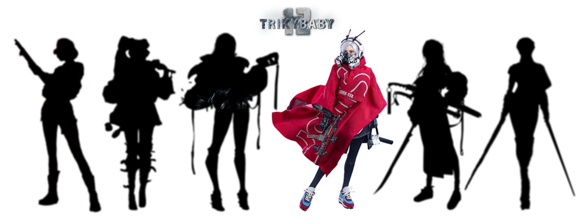 CYBERPUNK Series：TRICKYBABY 12 Rainbow 1/6【Deluxe Edition】
