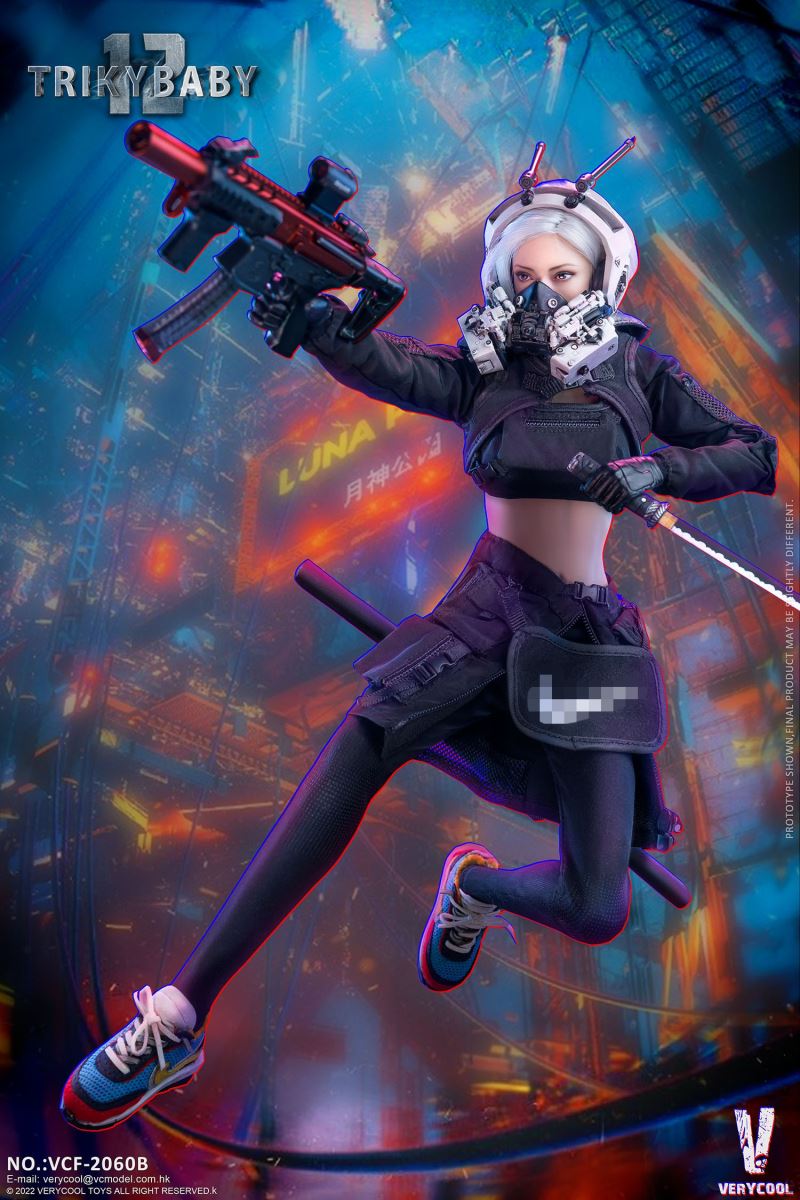 CYBERPUNK Series：TRICKYBABY 12 Rainbow 1/6【Deluxe Edition】