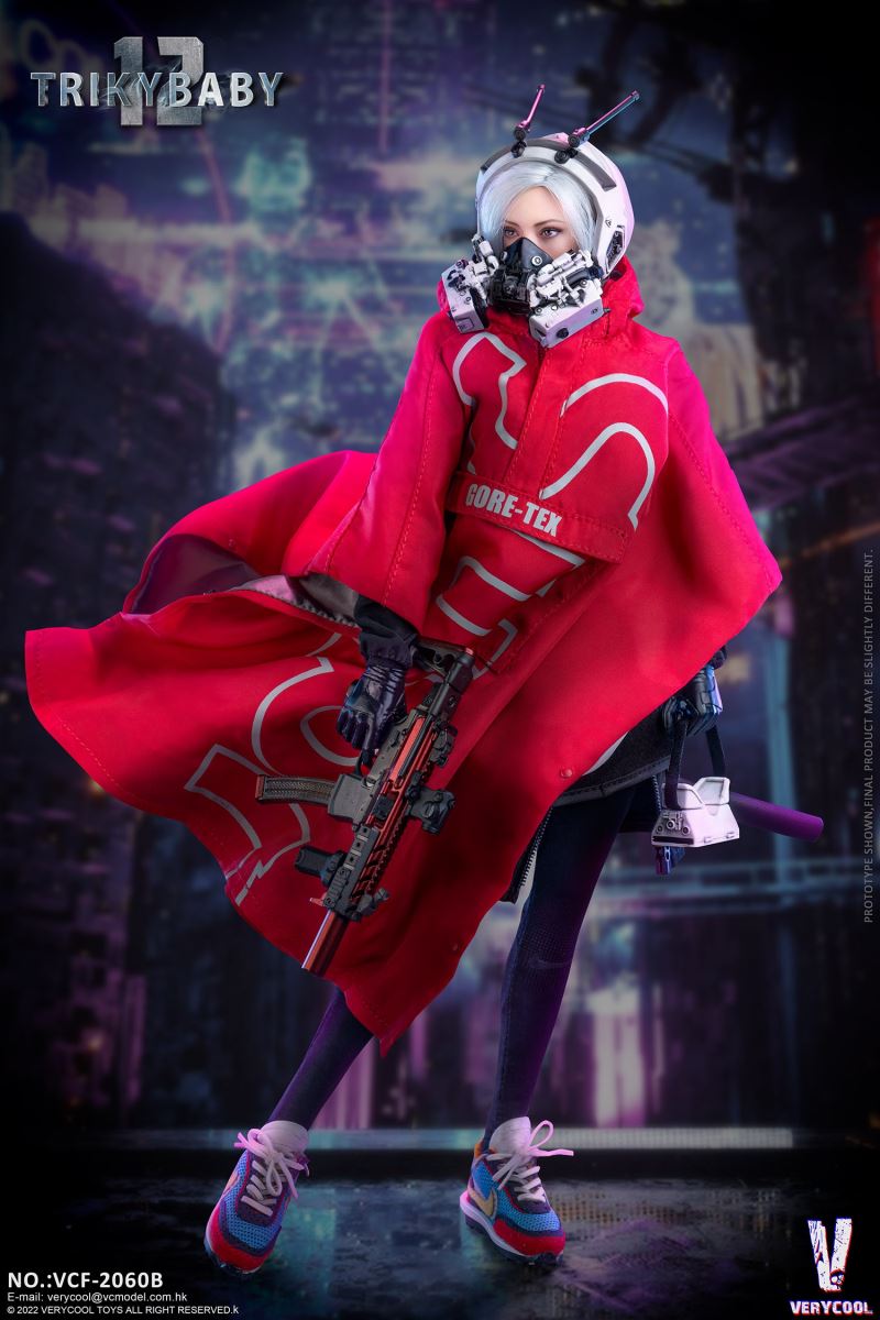 CYBERPUNK Series：TRICKYBABY 12 Rainbow 1/6【Deluxe Edition】