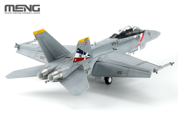 Boeing F/A-18F Super Hornet Fighter VFA-2 Bounty Hunters 1/48
