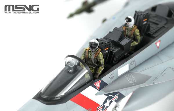 Boeing F/A-18F Super Hornet Fighter VFA-2 Bounty Hunters 1/48
