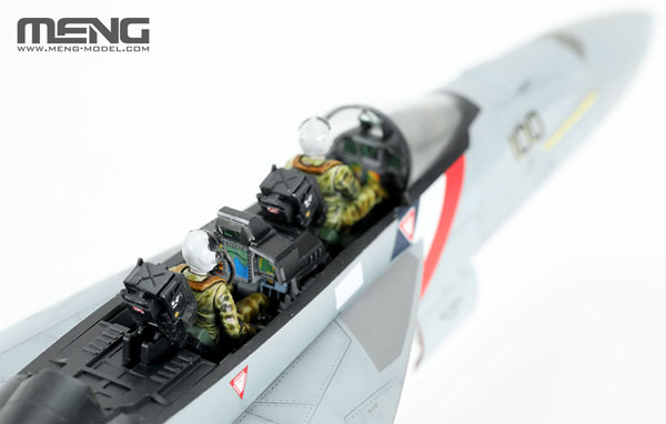 Boeing F/A-18F Super Hornet Fighter VFA-2 Bounty Hunters 1/48