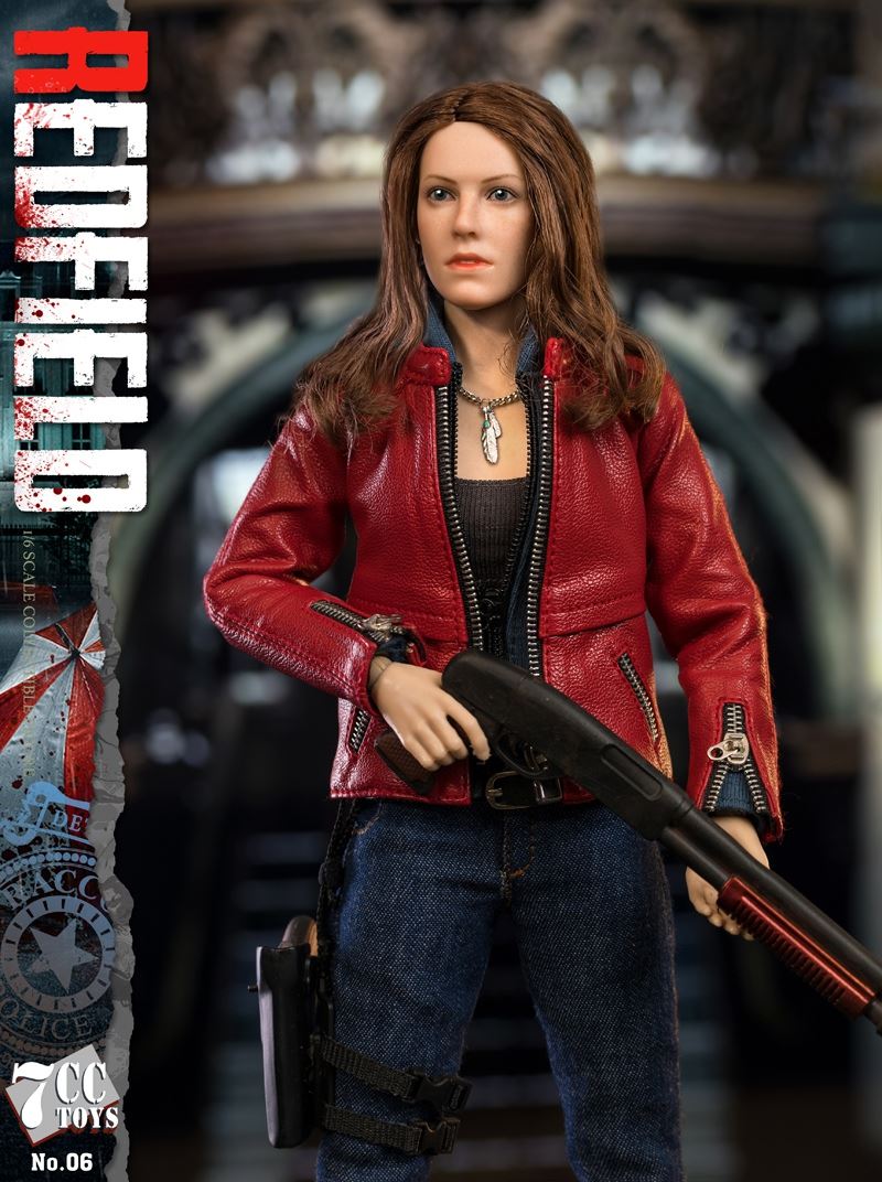 Zombie Huntress REDFIELD 1/6