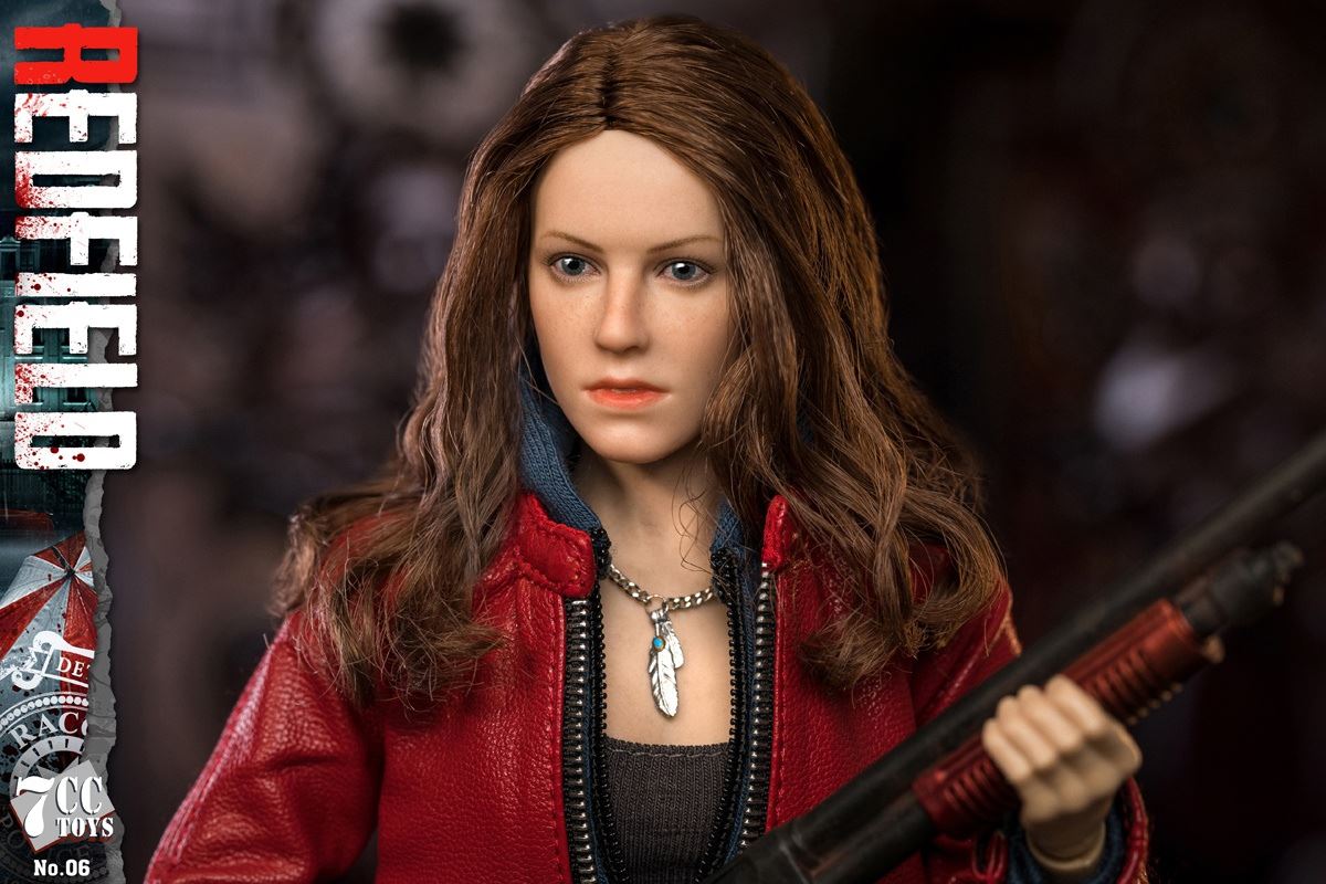 Zombie Huntress REDFIELD 1/6