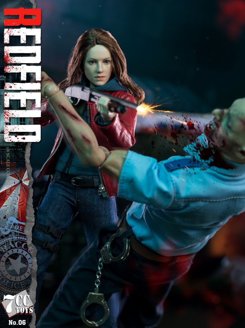 Zombie Huntress REDFIELD 1/6