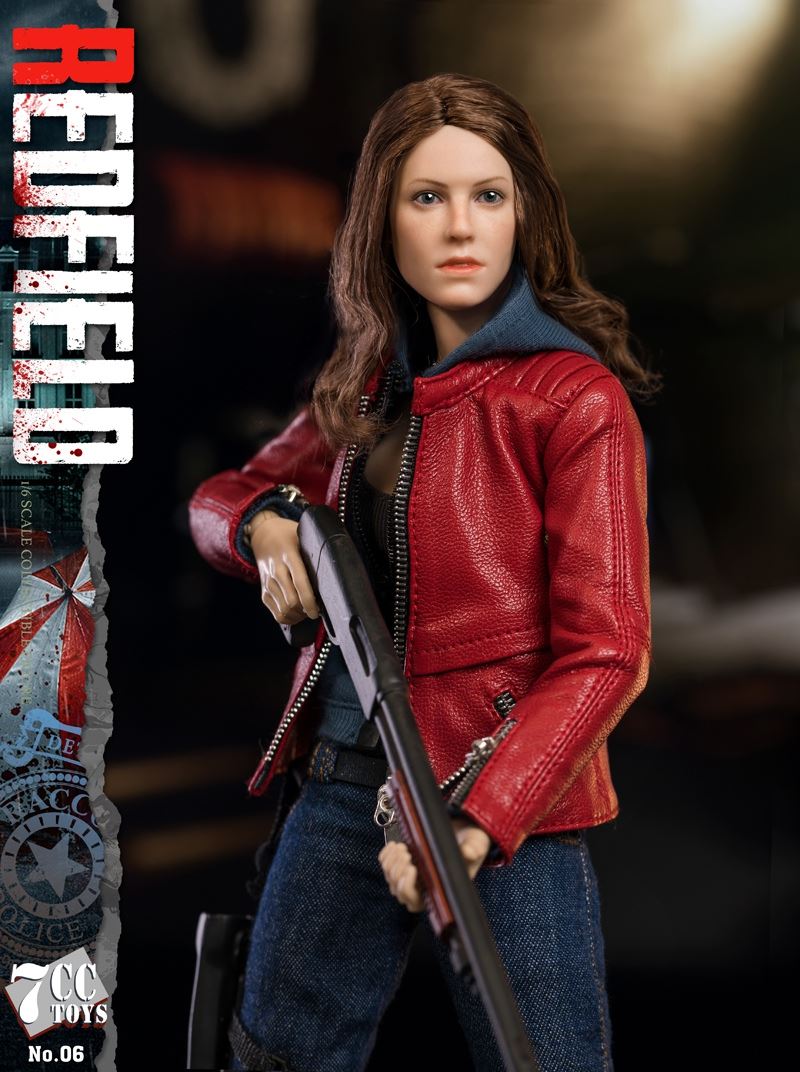 Zombie Huntress REDFIELD 1/6