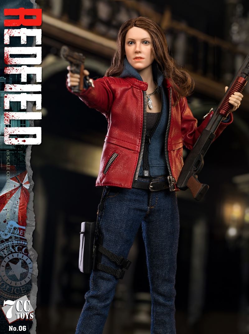 Zombie Huntress REDFIELD 1/6