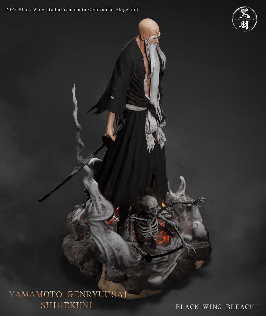 Black Wing Studio - Genryusai Shigekuni Yamamoto - Bleach 1/6