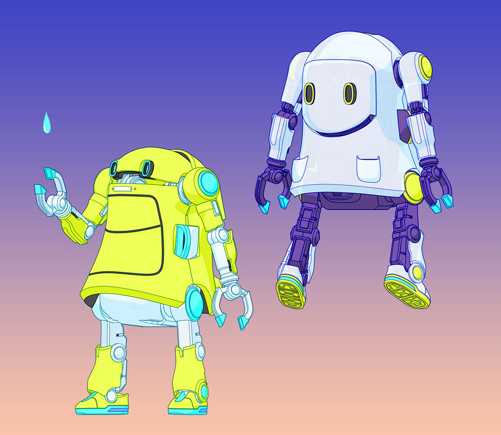 Mechatronics Wego No.19 Gosuto She & Poncho