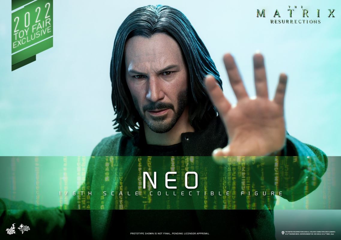 THE MATRIX RESURRECTIONS NEO TOY FAIR EXCLUSIVE 1/6