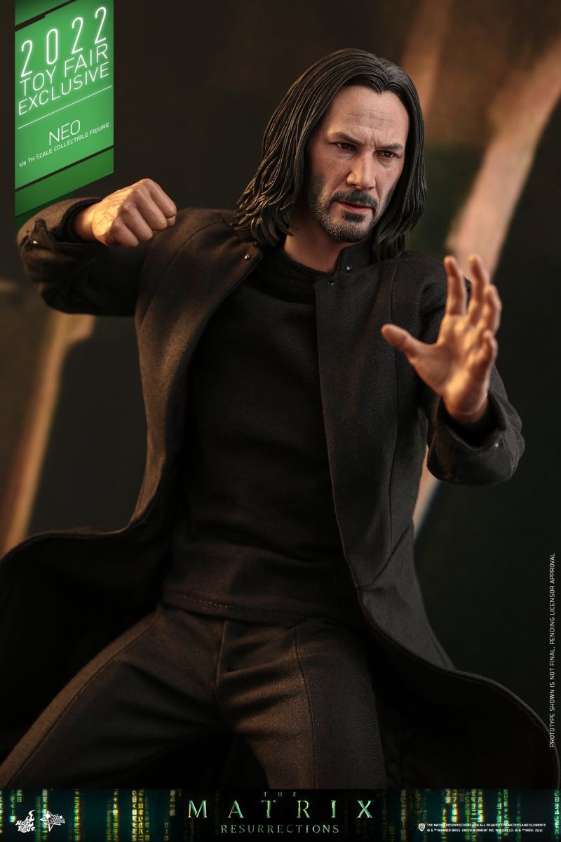 THE MATRIX RESURRECTIONS NEO TOY FAIR EXCLUSIVE 1/6