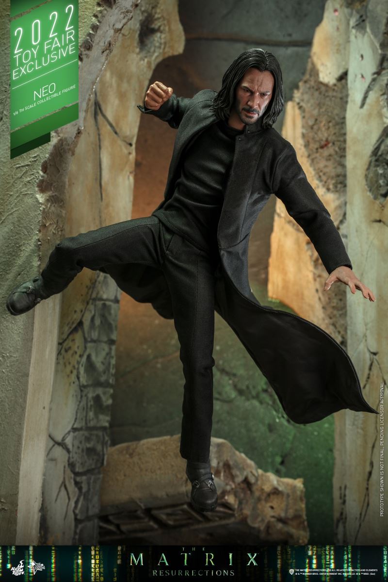 THE MATRIX RESURRECTIONS NEO TOY FAIR EXCLUSIVE 1/6