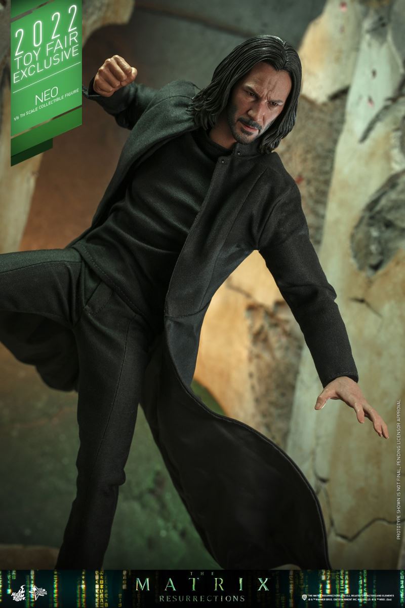 THE MATRIX RESURRECTIONS NEO TOY FAIR EXCLUSIVE 1/6