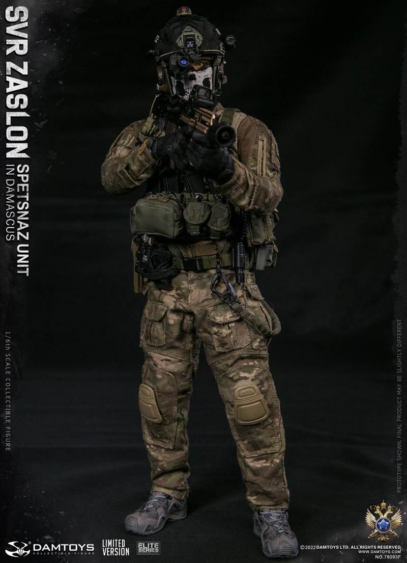  Russian Federal Foreign Intelligence Service SVR Barrier Special Forces - Damascus [Classic Edition] 1/6
