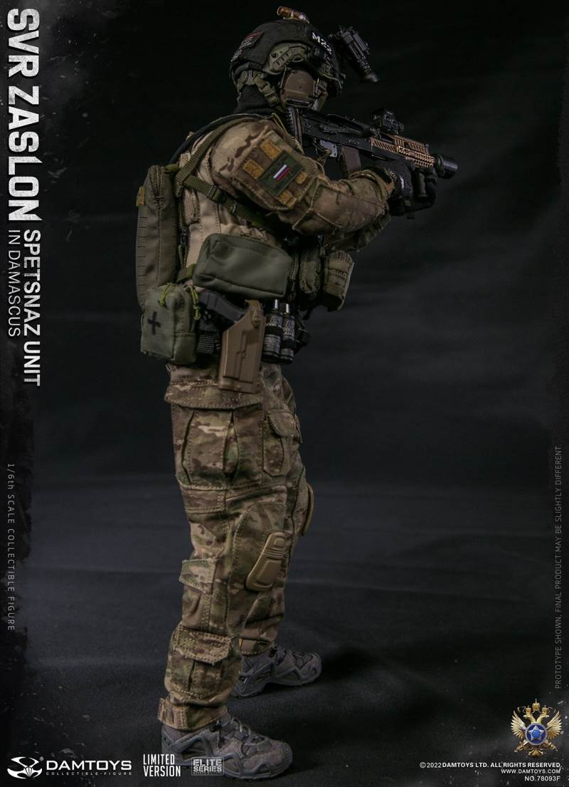  Russian Federal Foreign Intelligence Service SVR Barrier Special Forces - Damascus [Classic Edition] 1/6