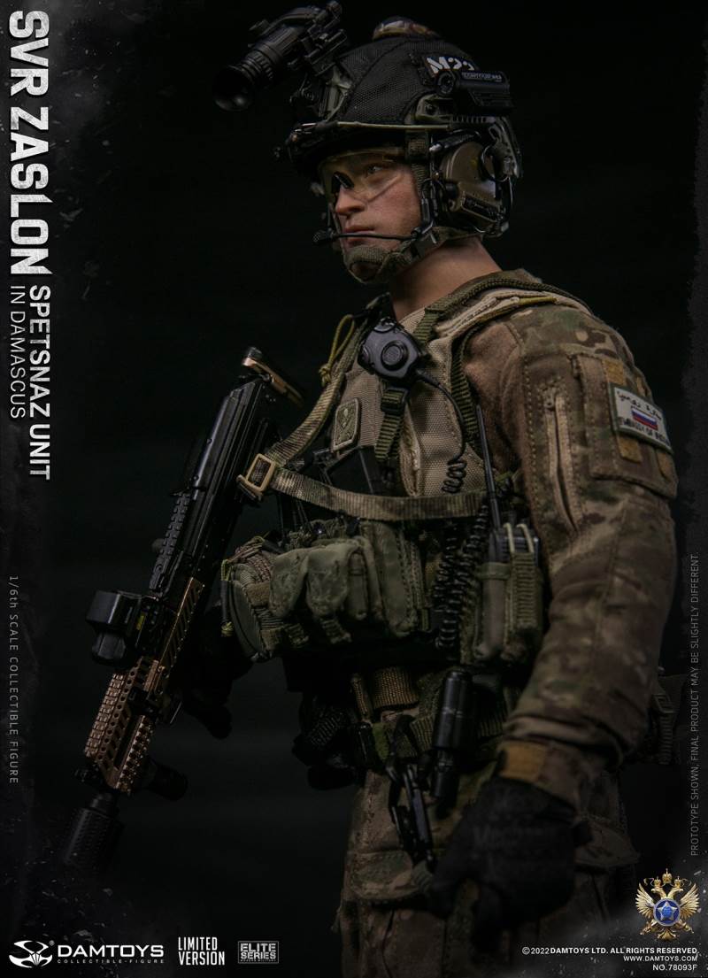  Russian Federal Foreign Intelligence Service SVR Barrier Special Forces - Damascus [Classic Edition] 1/6