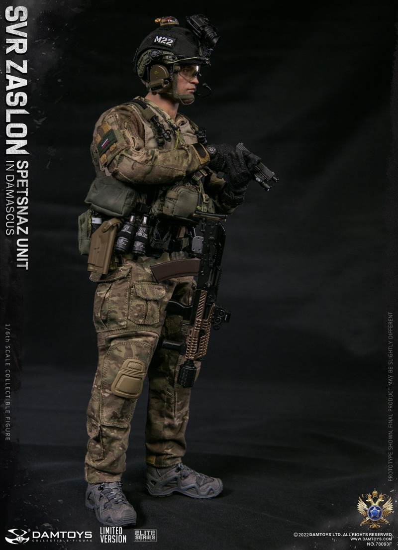  Russian Federal Foreign Intelligence Service SVR Barrier Special Forces - Damascus [Classic Edition] 1/6