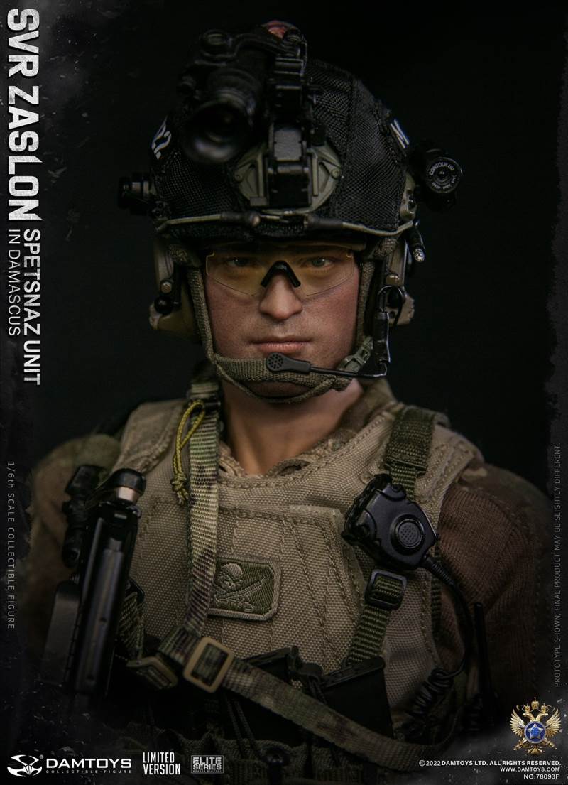  Russian Federal Foreign Intelligence Service SVR Barrier Special Forces - Damascus [Classic Edition] 1/6