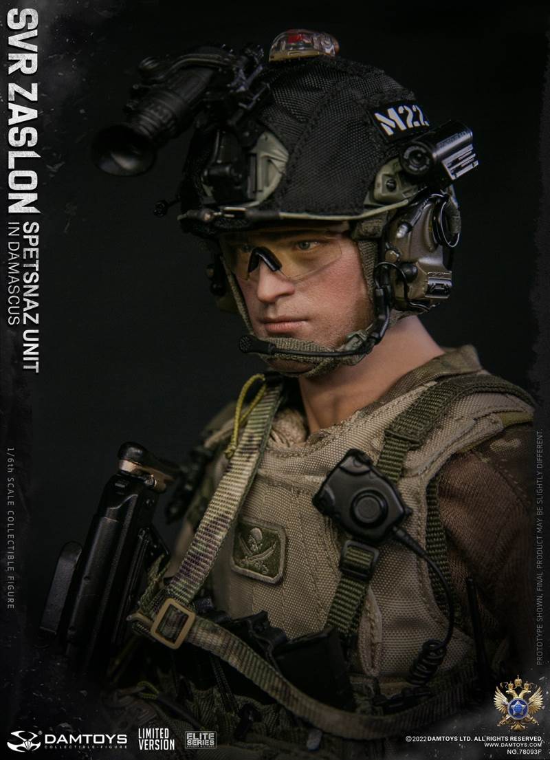  Russian Federal Foreign Intelligence Service SVR Barrier Special Forces - Damascus [Classic Edition] 1/6