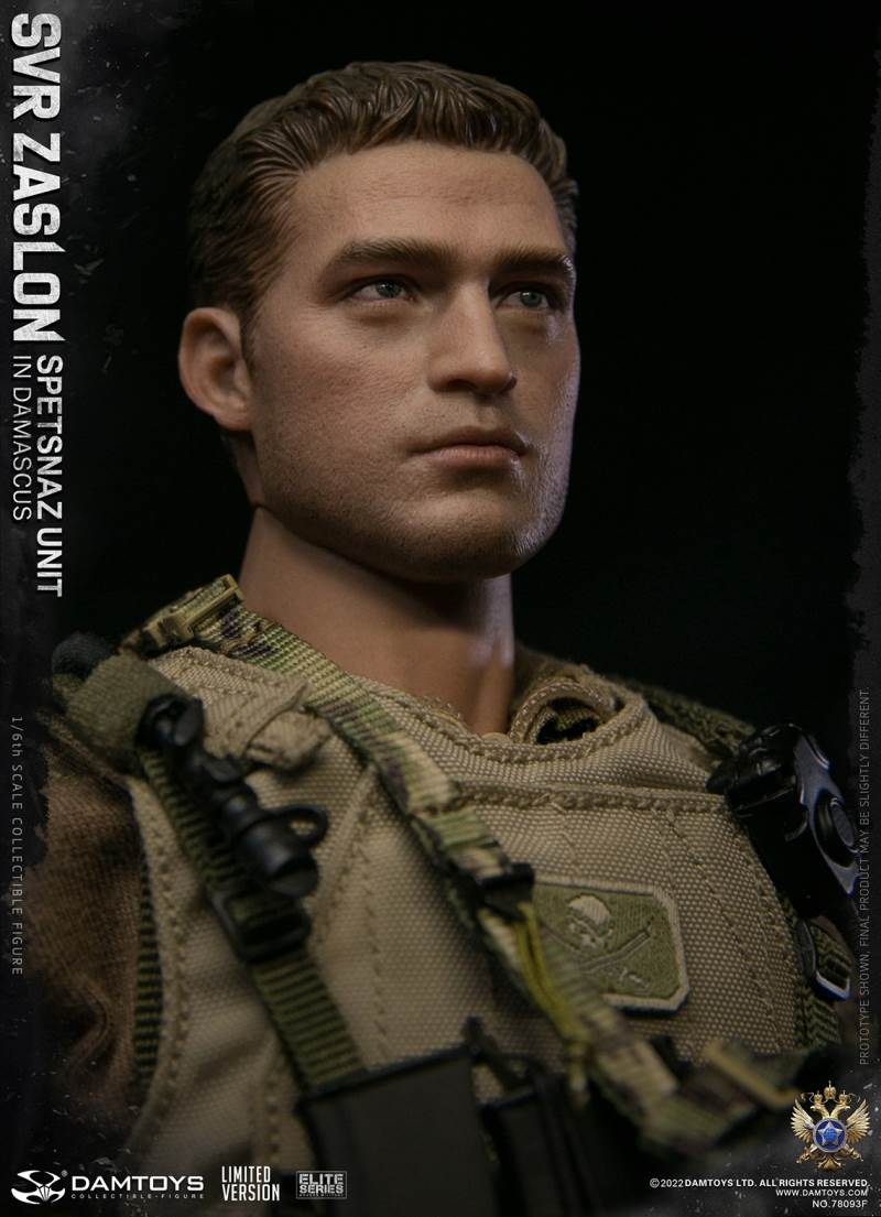  Russian Federal Foreign Intelligence Service SVR Barrier Special Forces - Damascus [Classic Edition] 1/6