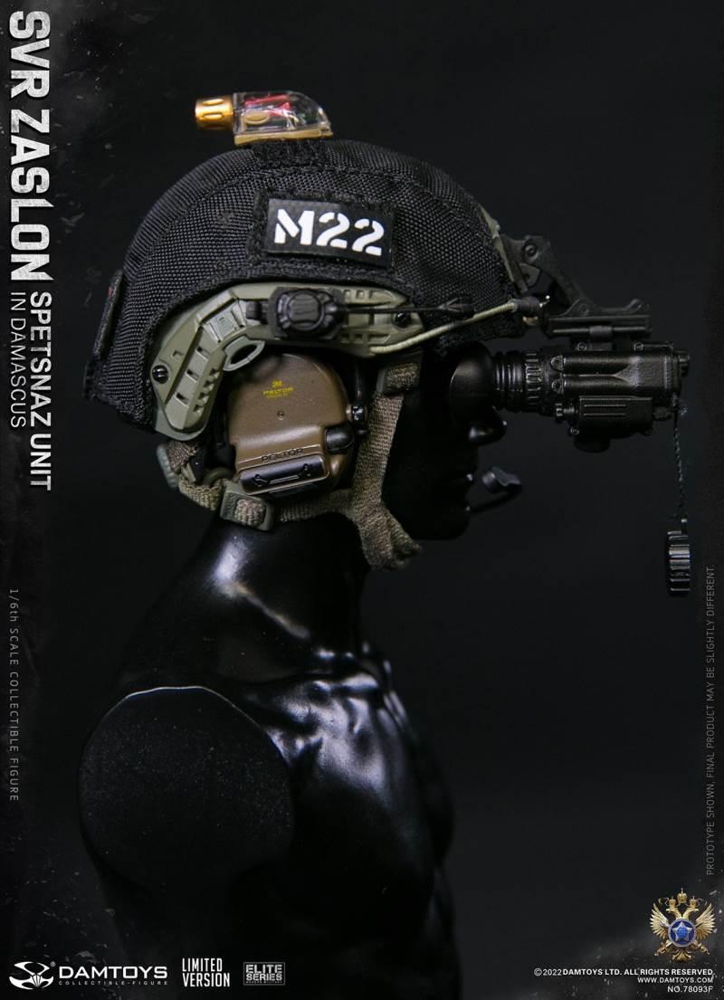 Russian Federal Foreign Intelligence Service SVR Barrier Special Forces - Damascus [Classic Edition] 1/6
