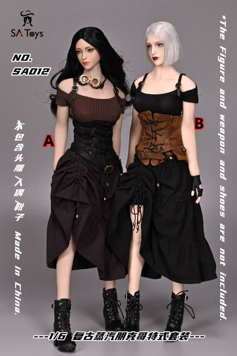 Ancient Steampunk Gothic Suit (SA012) & OL Fashion Professional Secretary Suit (SA041) 1/6