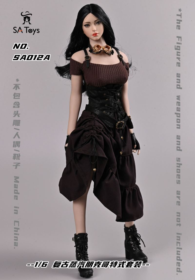 Ancient Steampunk Gothic Suit (SA012) & OL Fashion Professional Secretary Suit (SA041) 1/6
