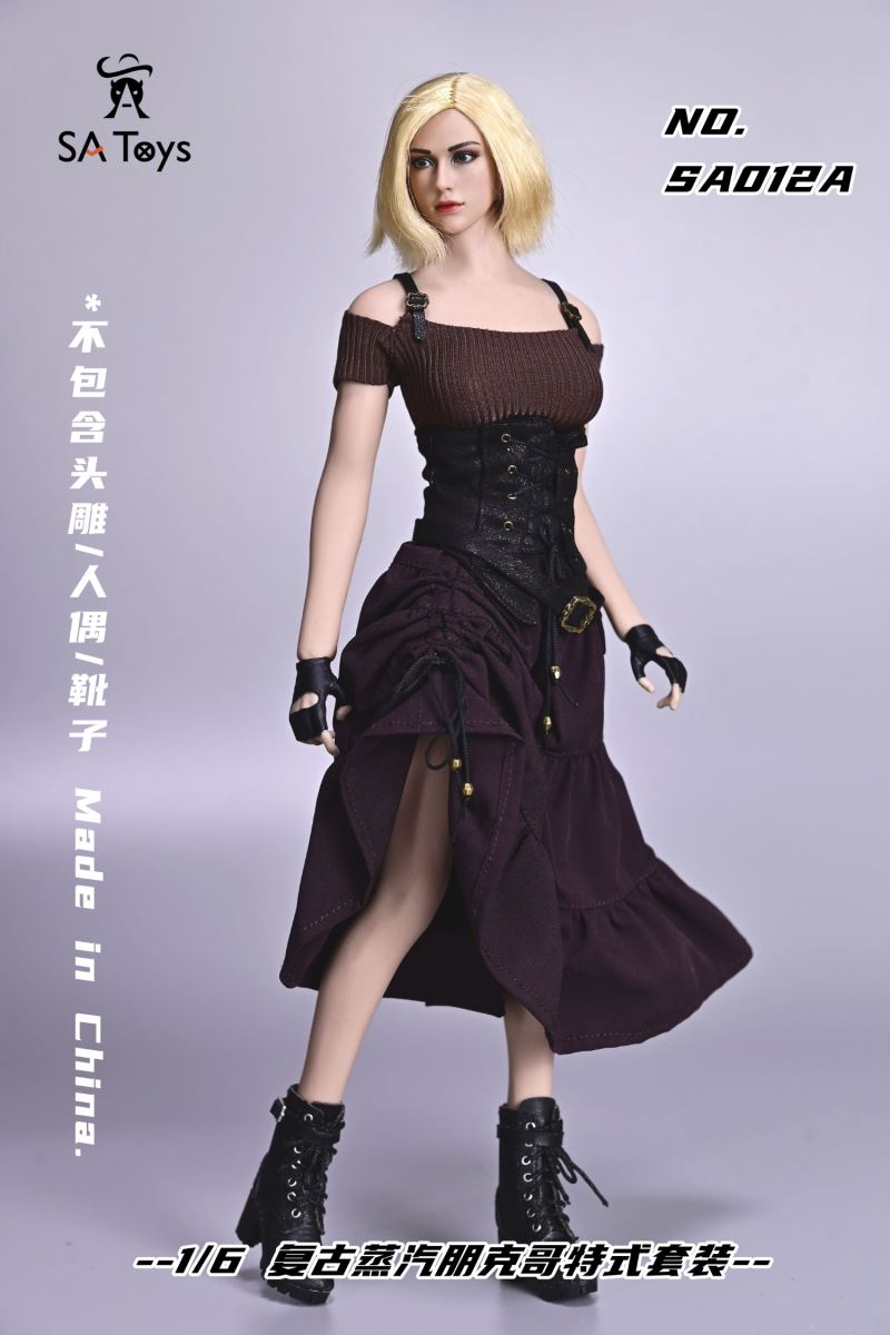 Ancient Steampunk Gothic Suit (SA012) & OL Fashion Professional Secretary Suit (SA041) 1/6