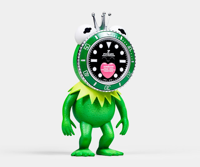 K. FROG Fool's Green Water Frog