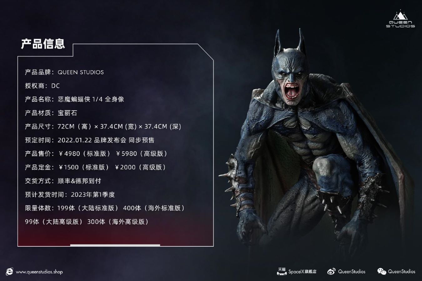 Devil Batman 1/4
