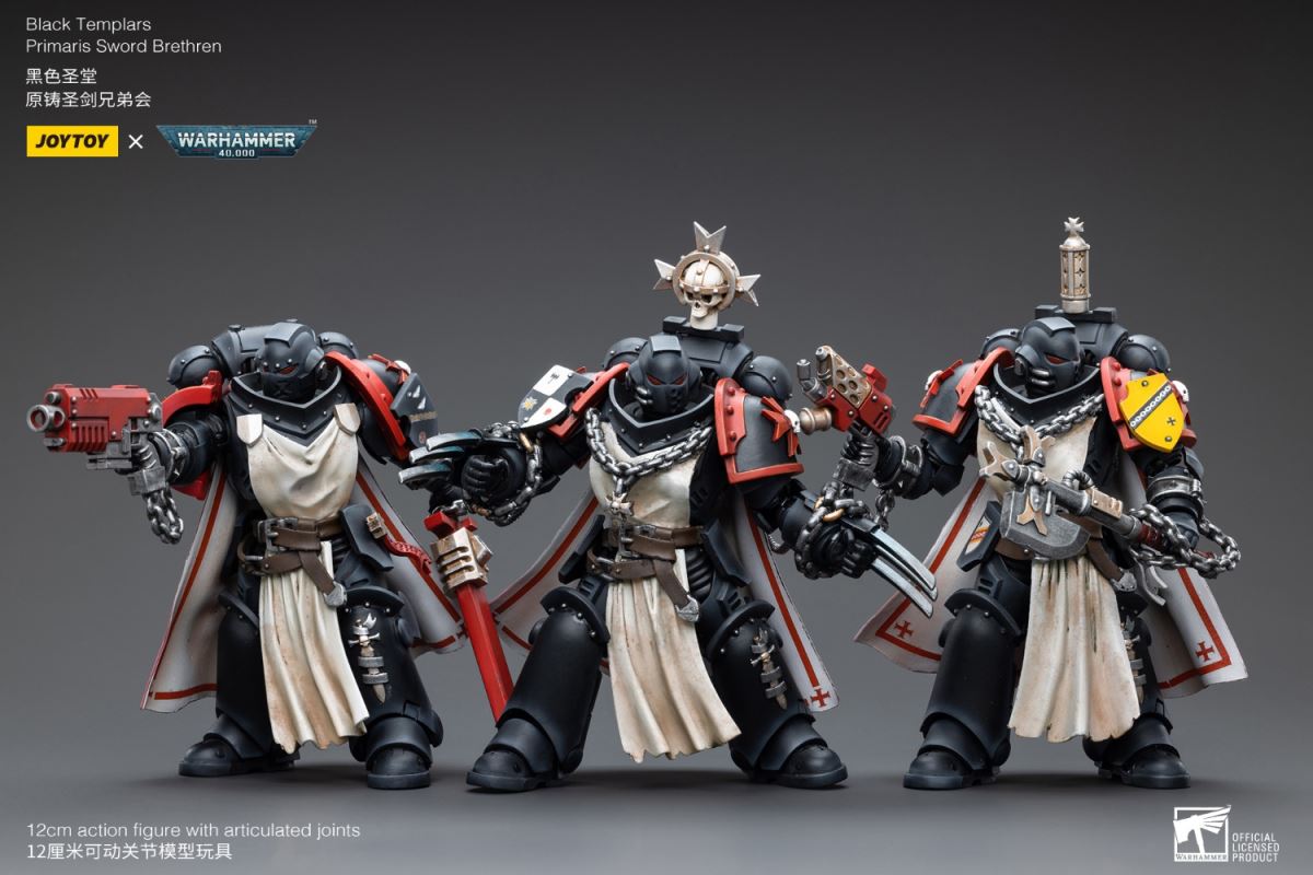 Black Templars Primaris Sword Brethren 1/18