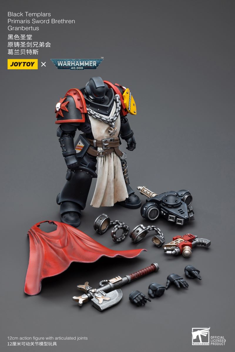 Black Templars Primaris Sword Brethren 1/18