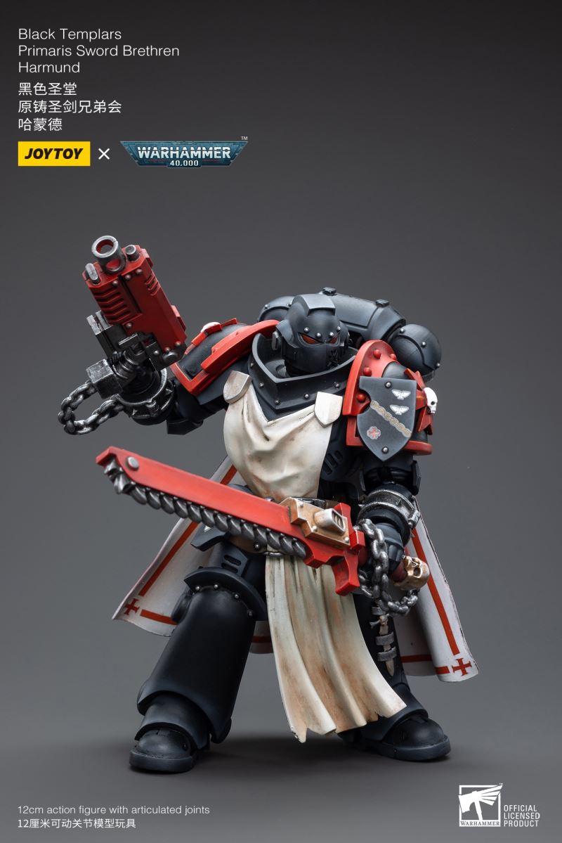 Black Templars Primaris Sword Brethren 1/18