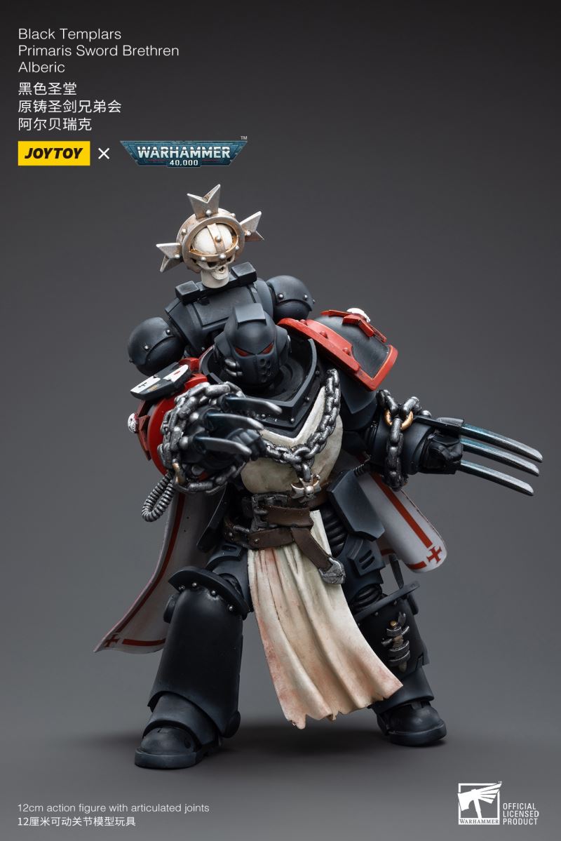 Black Templars Primaris Sword Brethren 1/18