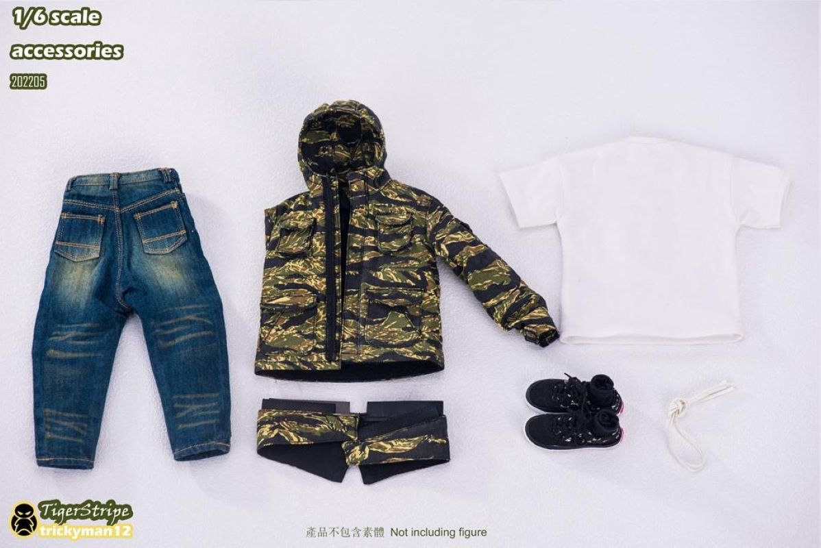 Tiger print clothing set (202205) 1/6