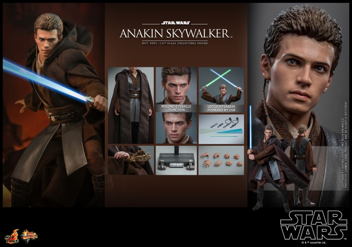 Star Wars Episode 2: Attack of the Clones - Anakin Skywalker 1/6